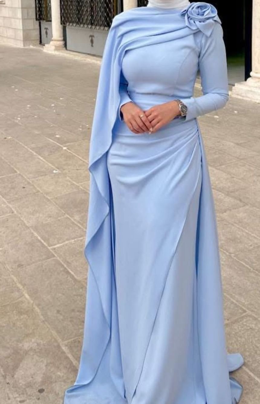 فستان سهرة ماكسي أنيق للنساء