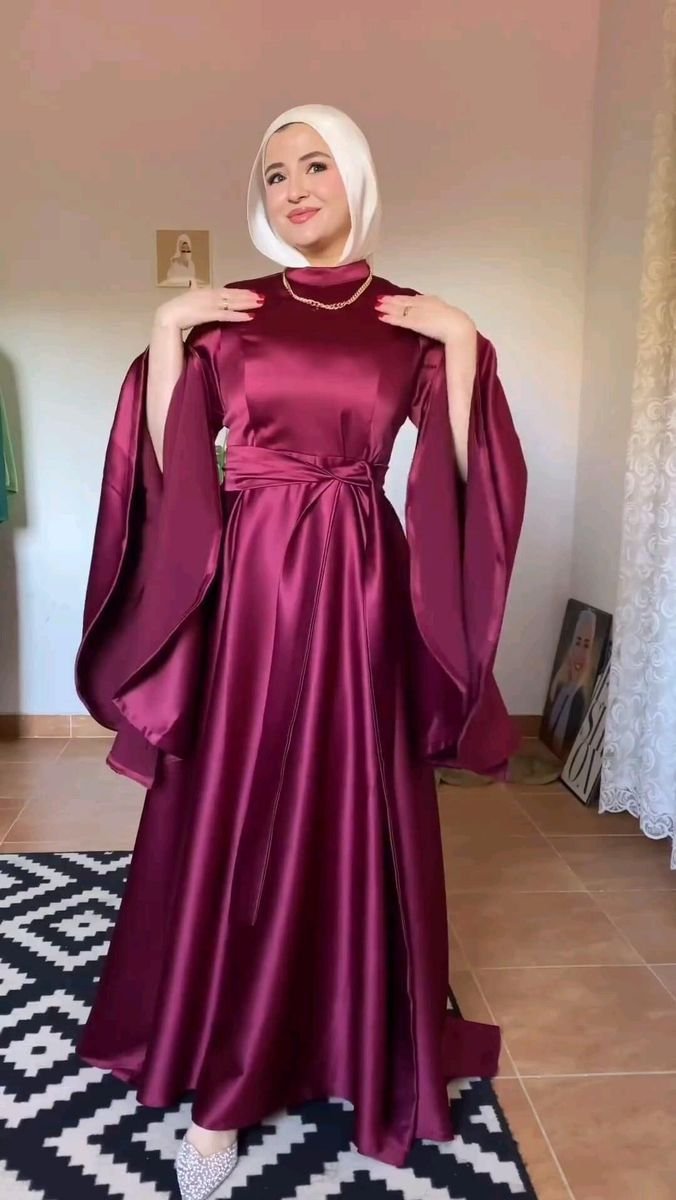 فستان سهرة ماكسي أنيق للنساء